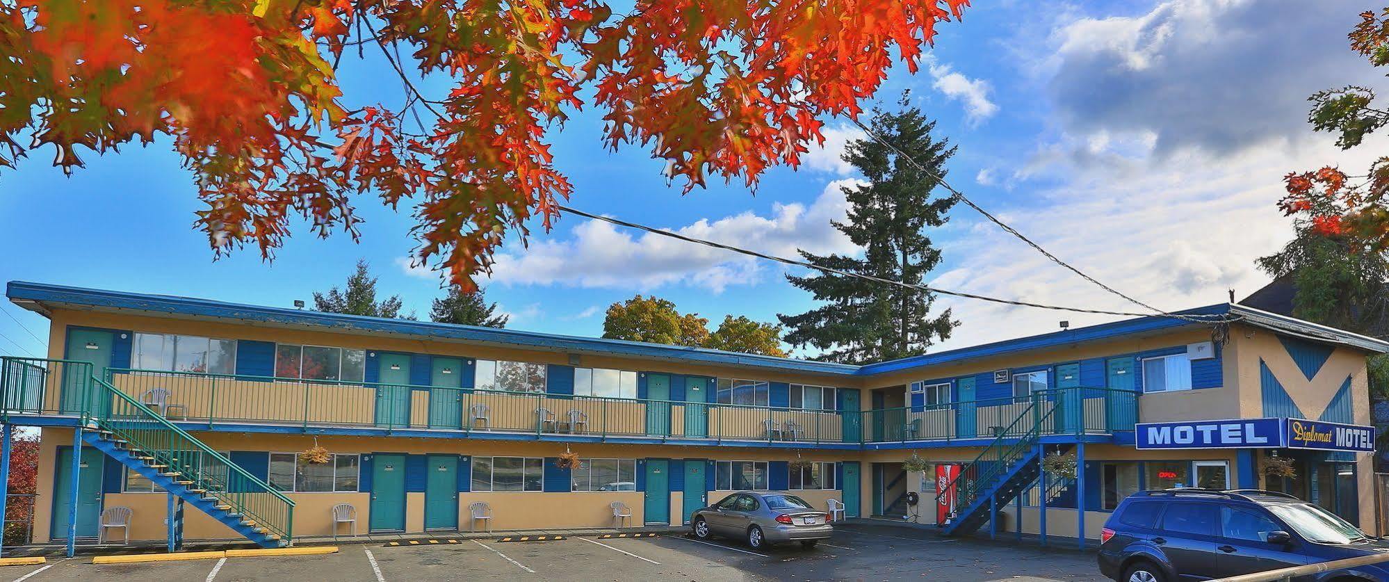 Diplomat Motel Nanaimo Exteriör bild